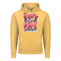 Vintage Mustard fight believe hope survive cancer awareness Vintage Hoodie - FaDigitalArtStudio
