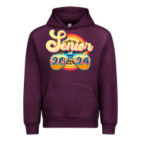 Mauve Wine senior 2024 Urban Hoodie - JahusDesignShop