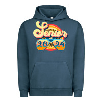 Pigment Midnight Navy senior 2024 Urban Hoodie - JahusDesignShop