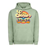 Pigment Oil Green senior 2024 Urban Hoodie - JahusDesignShop