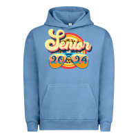 Pigment Pebble Blue senior 2024 Urban Hoodie - JahusDesignShop