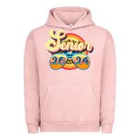 Pigment Salmon senior 2024 Urban Hoodie - JahusDesignShop