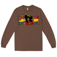 Chestnut Juneteenth mom Long Sleeve Tee - FaDigitalArtStudio