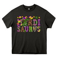 Asphalt Mardi saurus Heavy Core Tee - NancyCooperArtShop