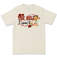 Bone the hell i wont with sassy pinup cowgirl Premium Tee - texasbilliewilder