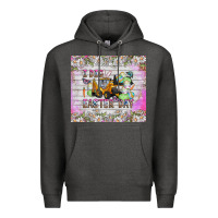 Charcoal Heather I Dig Easter Day Premium Hoodie - CowhideDigitalArt