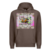 Coffee I Dig Easter Day Premium Hoodie - CowhideDigitalArt