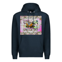 Navy I Dig Easter Day Premium Hoodie - CowhideDigitalArt