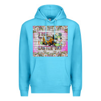 Ocean Blue I Dig Easter Day Premium Hoodie - CowhideDigitalArt