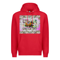 Red I Dig Easter Day Premium Hoodie - CowhideDigitalArt