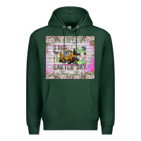 Sports Green I Dig Easter Day Premium Hoodie - CowhideDigitalArt