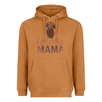 Meerkat Dog Lover Women Gift Weenie Mama Pet Mom Wiener Dachshund Heavyweight Hoodie - maiPhamDesign