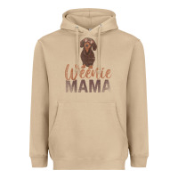 Mushroom Dog Lover Women Gift Weenie Mama Pet Mom Wiener Dachshund Heavyweight Hoodie - maiPhamDesign