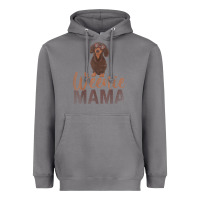 Storm Dog Lover Women Gift Weenie Mama Pet Mom Wiener Dachshund Heavyweight Hoodie - maiPhamDesign