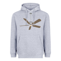 Heather Grey ceiling fan lazy diy halloween costume funny easy t shirt Heavyweight Hoodie - maiPhamDesign
