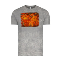 Cloud Rock orange hunter camouflage pattern brushstroke Vintage Tee - Jasminsmagicworld