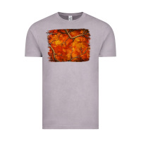 Vintage Zinc orange hunter camouflage pattern brushstroke Vintage Tee - Jasminsmagicworld