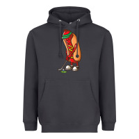 Smoke Funny Golfing Hot Dog Golf Gifts Shirts for Men Boys Golfer Heavyweight Hoodie - maiPhamDesign