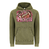 Vintage Olive Tackle cancer Football Vintage Hoodie - FaDigitalArtStudio
