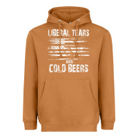 Meerkat liberal tears and cold beers   funny political t shirt Heavyweight Hoodie - maiPhamDesign