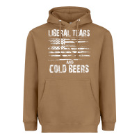 Toasted Coconut liberal tears and cold beers   funny political t shirt Heavyweight Hoodie - maiPhamDesign