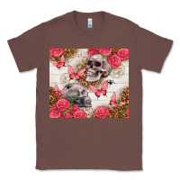 Chestnut skulls and roses tumbler Classic Tee - TumblerDesignByShophia