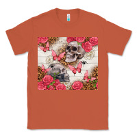 Copper skulls and roses tumbler Classic Tee - TumblerDesignByShophia