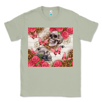 Matcha skulls and roses tumbler Classic Tee - TumblerDesignByShophia