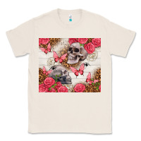 Natural skulls and roses tumbler Classic Tee - TumblerDesignByShophia
