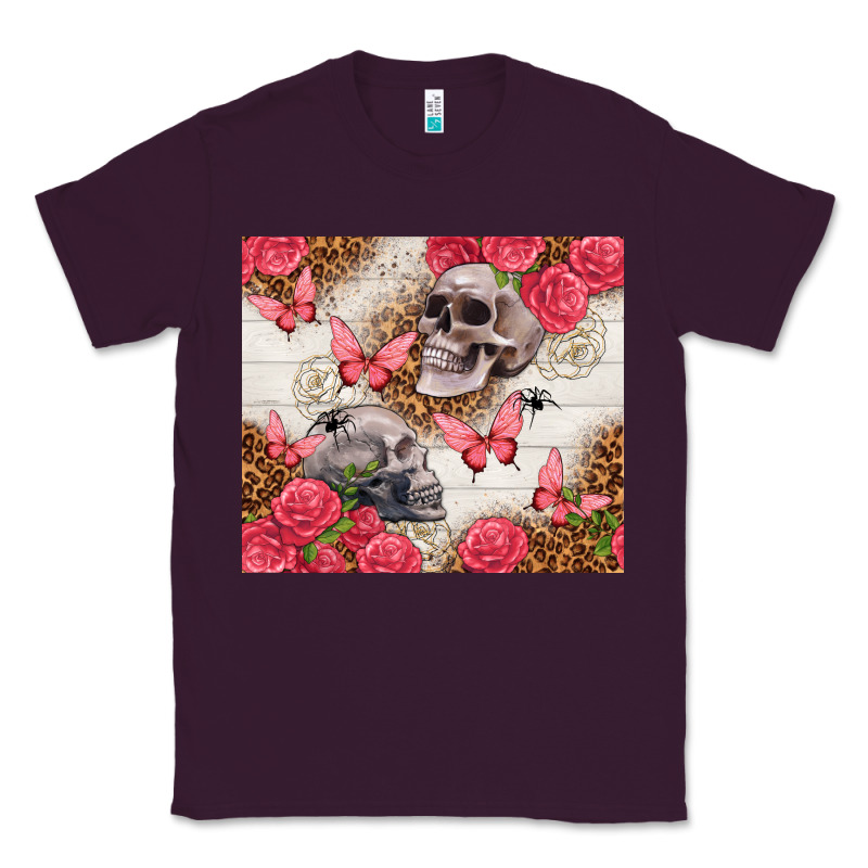 Skulls And Roses Tumbler Classic Tee by TumblerDesignByShophia | Teevron