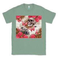 Sage skulls and roses tumbler Classic Tee - TumblerDesignByShophia