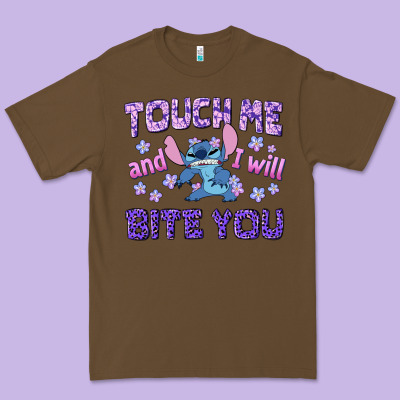 Touch Me And I Will Bite You Premium Tee Designed By Texasbilliewilder