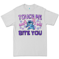 Dove Grey touch me and i will bite you Premium Tee - texasbilliewilder