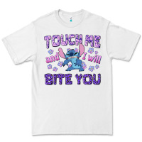 White touch me and i will bite you Premium Tee - texasbilliewilder