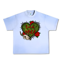 Grape Ice love is wild with bullskull olivia Urban Heavy Tee - OliviaCreatesArt