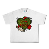 Lunar Rock love is wild with bullskull olivia Urban Heavy Tee - OliviaCreatesArt