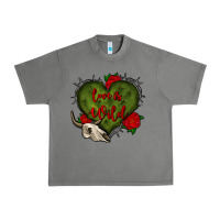 Tornado love is wild with bullskull olivia Urban Heavy Tee - OliviaCreatesArt
