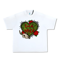 White love is wild with bullskull olivia Urban Heavy Tee - OliviaCreatesArt