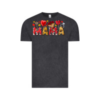 Vintage Black Valentine's Day Mama Mother's Day Vintage Tee - HowdyJamesFarm
