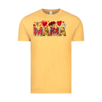 Vintage Mustard Valentine's Day Mama Mother's Day Vintage Tee - HowdyJamesFarm
