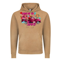 Vintage Camel Loads of love Valentine's day truck Vintage Hoodie - FaDigitalArtStudio