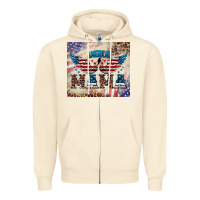 Sandshell american mama Zipper Hoodie - BarkalooDesign