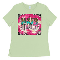 Matcha hair hustler with elements Ladies Tee - TumblerDesignByShophia