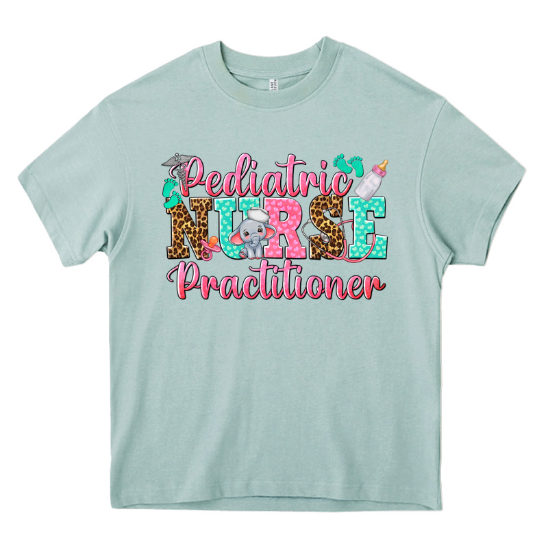Pediatric Nurse Practitioner Heavy Core Tee by texasbilliewilder | Teevron