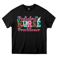 Black Pediatric Nurse Practitioner Heavy Core Tee - texasbilliewilder