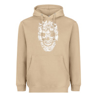 Mushroom Matching Family French Bulldog Dog Skull Costume Halloween Heavyweight Hoodie - maiPhamDesign