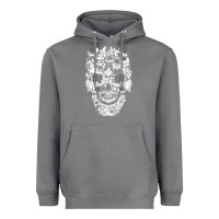 Storm Matching Family French Bulldog Dog Skull Costume Halloween Heavyweight Hoodie - maiPhamDesign