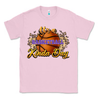 Bubblegum Pink It's a Basketball kinda day Classic Tee - HowdyJamesFarm