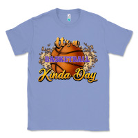 Colony Blue It's a Basketball kinda day Classic Tee - HowdyJamesFarm