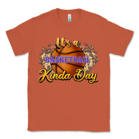 Copper It's a Basketball kinda day Classic Tee - HowdyJamesFarm